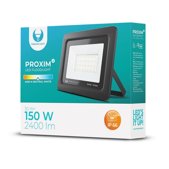 Naświetlacz LED PROXIM II 30W |4500K| IP66 Forever Light Forever Light