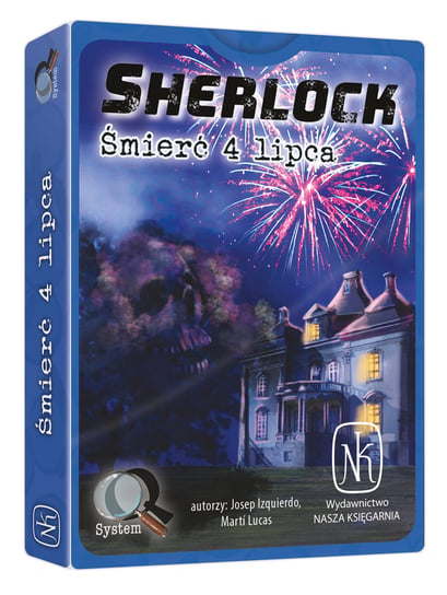 Nasza Księgarnia, gra logiczna Sherlock Śmierć 4 lipca Nasza Księgarnia