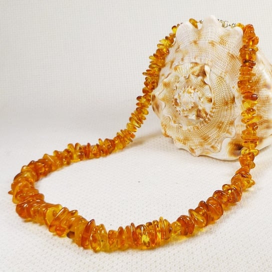 Naszyjnik bursztynowy, bursztyn bałtycki, 7630-14 AMBERGRAND