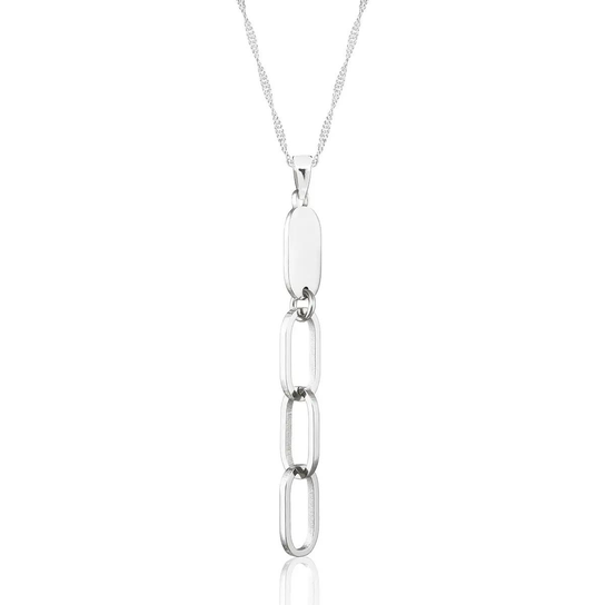 Naszyjnik Chains Link srebrny BeeZuu