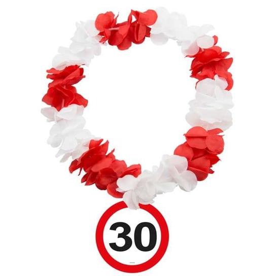 Naszyjnik hawajski, "30 Traffic Birthday" Folat
