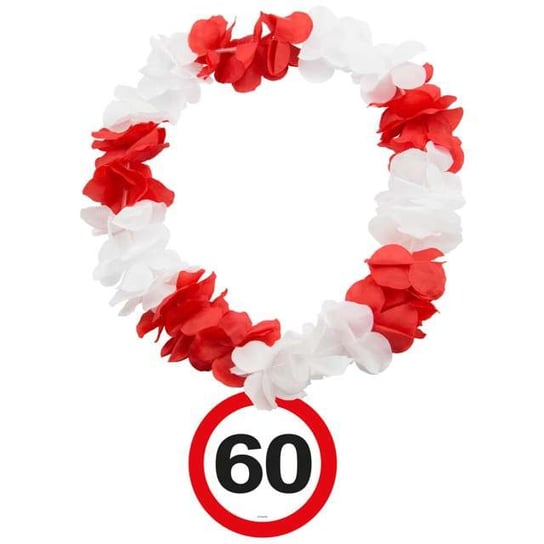 Naszyjnik hawajski, "60 Traffic Birthday " Folat