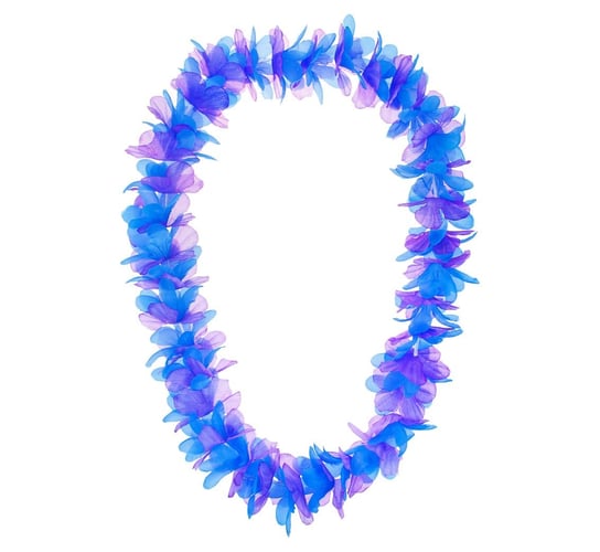 Naszyjnik hawajski, niebiesko-fioletowy GoDan