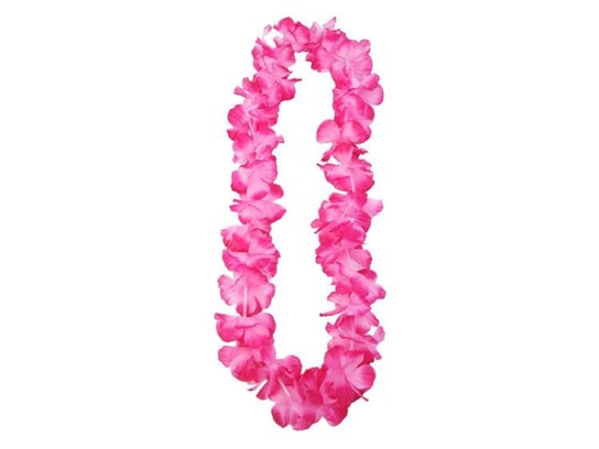 Naszyjnik Hawajski, Różowy, 1M (1 Karton / 25 Szt.) PartyDeco