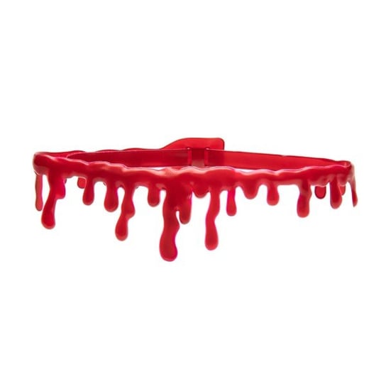 Naszyjnik imitacja krwi Halloween przebranie sztuczna krew PartyPal