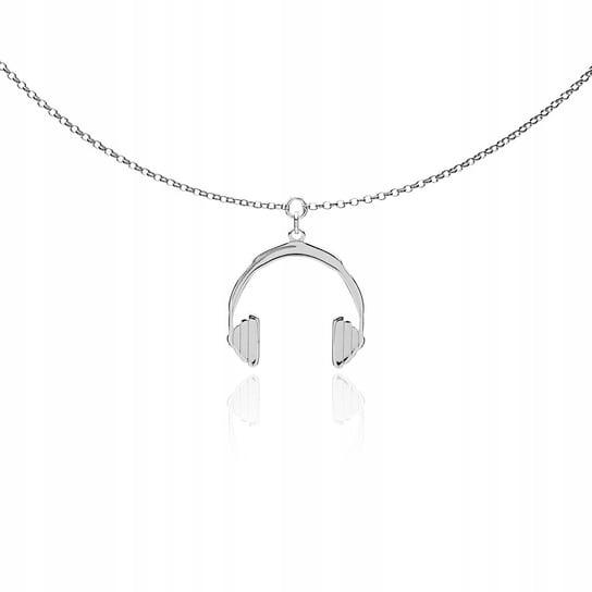 Naszyjnik słuchawki srebrny Astyle