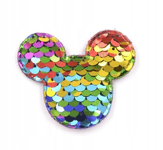 Naszywka Aplikacja Myszka Mickey z Cekinami Tip-Top