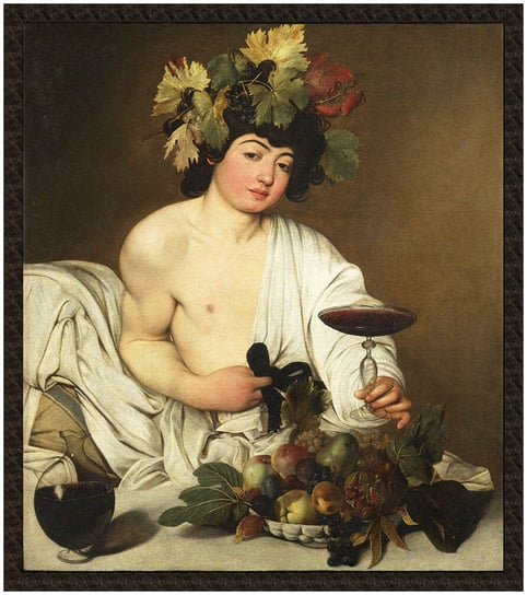 Naszywka Bachus Caravaggio Szyjemy Sztukę