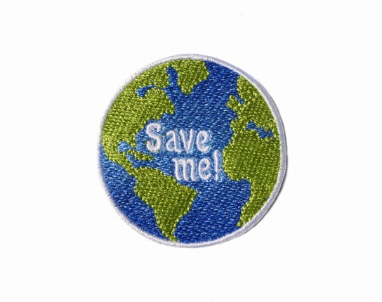 Naszywka haftowana Save The Earth Hafna