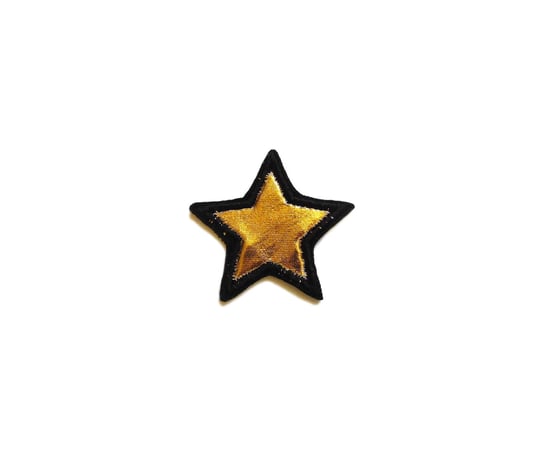 Naszywka Metallic Gold Star Hafna