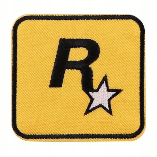 Naszywka ROCKSTAR GAMES GTA haft 9 X 9 cm Inny producent