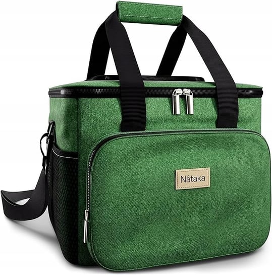 Nâtaka duża zielona torba termiczna 15L na piknik, kemping, podróże Inna marka