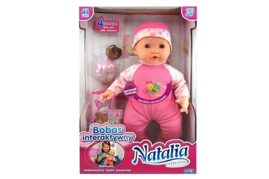 Natalia, lalka interaktywna Bobas Natalia