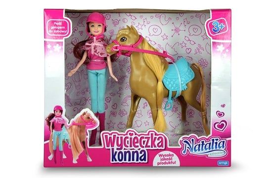 Natalia, lalka z koniem Natalia