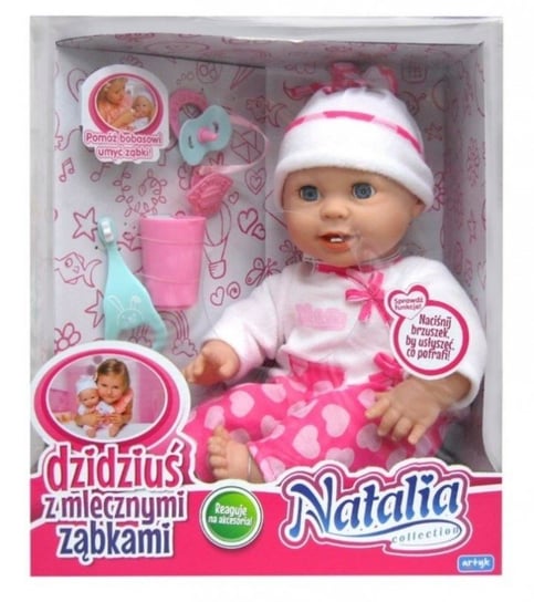 Natalia, lalka Ząbkujący bobas Natalia