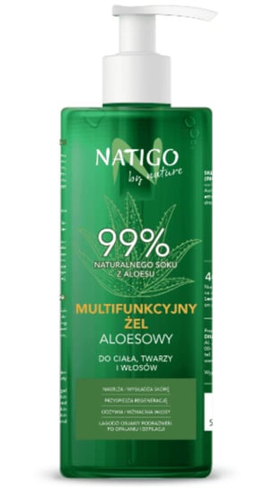 Natigo By Nature, Multifunkcyjny Żel Do Ciała, Aloes, 400ml NATIGO