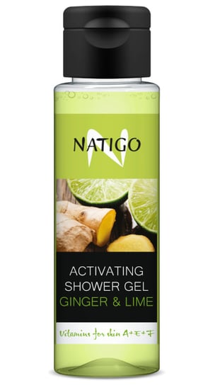 Natigo, Orzeźwiający Żel Pod Prysznic, Imbir Z Limonką, Opakowanie Podróżne, 100ml NATIGO