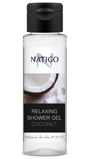 Natigo, Relaksujący Żel Pod Prysznic, Orzech Kokosowy, Opakowanie Podróżne, 100ml NATIGO