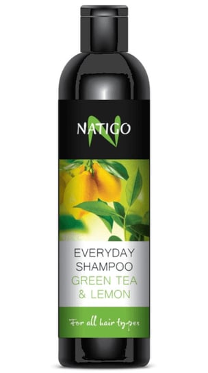 Natigo, Szampon Do Wszystkich Typów Włosów Zielona Herbata Z Cytryną, 300ml NATIGO