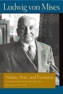 Nation, State, and Economy Mises Ludwig