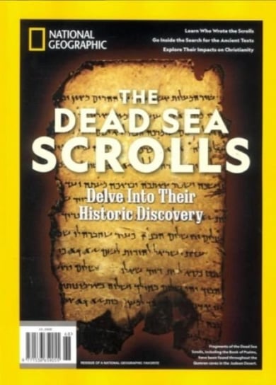 National Geographic- Magazine The Dead Sea Scrolls UK Inna marka