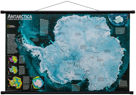 National Geographic, mapa ścienna Antarktyda, 1:9 200 000 National geographic