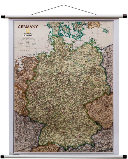 National Geographic, Niemcy Executive mapa ścienna polityczna, 1:1 375 001 National geographic