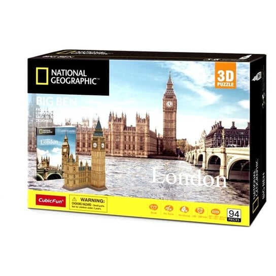 National Geographic, puzzle 3D Big Ben National geographic