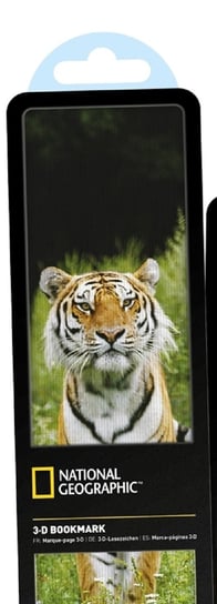 National Geographic zakładka do książki 3D Tygrys IF