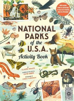 National Parks of the USA: Activity Book: With More Than 15 Activities, A Fold-out Poster, and 50 Stickers! Siber Kate