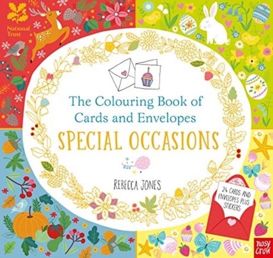 National Trust. The Colouring Book of Cards and Envelopes. Special Occasions Nosy Crow