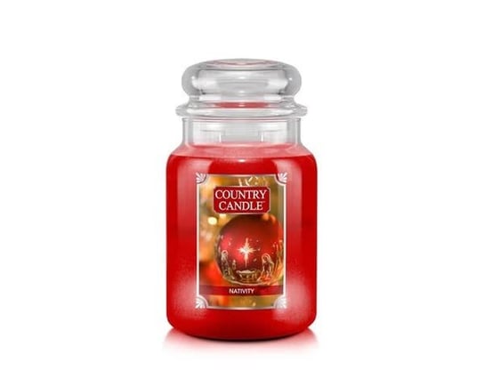 Nativity - Country Candle - duża świeca z dwoma knotami (652g) Inna marka