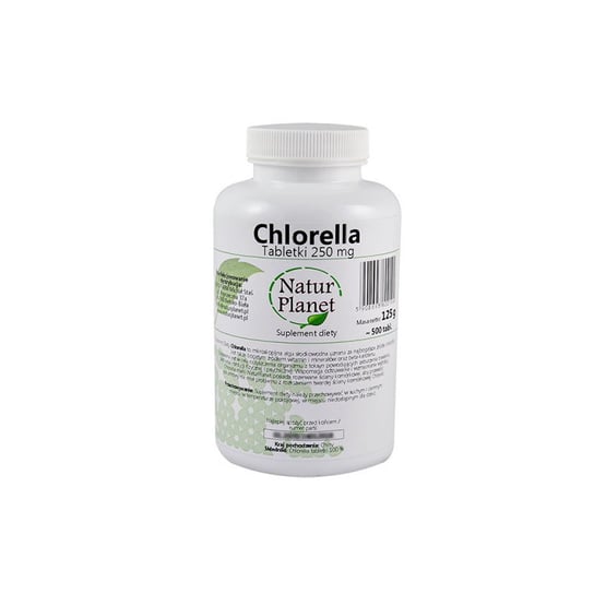 Natur Planet, Chlorella, Suplement diety, 250 g Natur Planet