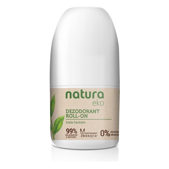 Natura Eko, Dezodorant Roll-On Biała Herbata, 50 ml NATURA ECO