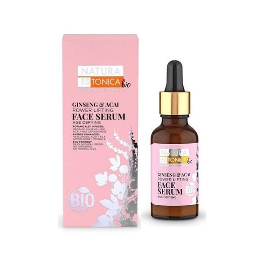 Natura Estonica, Ginsegn & Acai Power Lifting Face Serum, serum intensywnie liftingujace przeciwzmarszczkowe do twarzy, 30 ml Natura Estonica