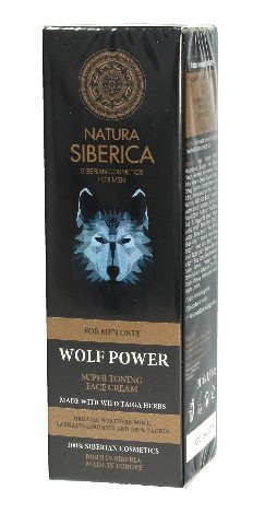 Natura Siberica, Men, krem do twarzy tonizujący Wolf Power, 50 ml Natura Siberica