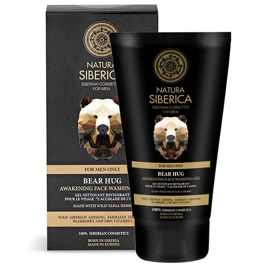 NATURA SIBERICA MEN Pobudzający Żel do Mycia Twarzy z Ziołami 150ml Natura Siberica