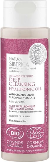 Natura Siberica, organiczny odmładzający głęboko oczyszczający olejek hialuronowy z hydrolatem z cladonii śnieżnej, 150 ml Natura Siberica