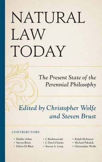 Natural Law Today Rowman & Littlefield Publishing Group Inc