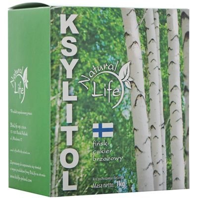 Natural Life, Ksylitol fiński, Cukier brzozowy, 1 kg BioLife