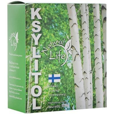 Natural Life, Ksylitol fiński, Cukier brzozowy, 500 g BioLife