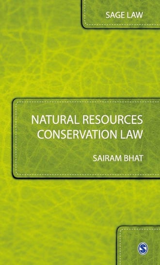 Natural Resources Conservation Law Bhat Sairam