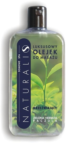 Naturalis Domowe SPA, olejek do masażu zielona herbata-paczula, 250 ml Naturalis