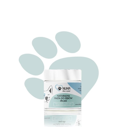Naturalna pasta do zębów dla psa - odświeża i chroni - 60ml - NUKA Inna producent