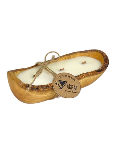 Naturalna świeca zapachowa w drewnie DK25 - sandałowy Inna marka