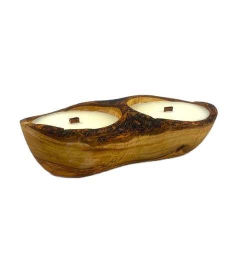 Naturalna świeca zapachowa w drewnie DKRS23 - sandałowy Inna marka