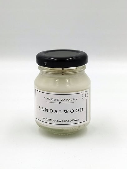Naturalna Świece Sojowa DRZEWO SANDAŁOWE 80 ML Inna marka