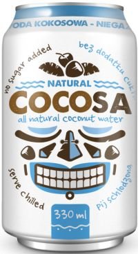 Naturalna Woda Kokosowa W Puszce  330Ml - Cocosa Diet-food