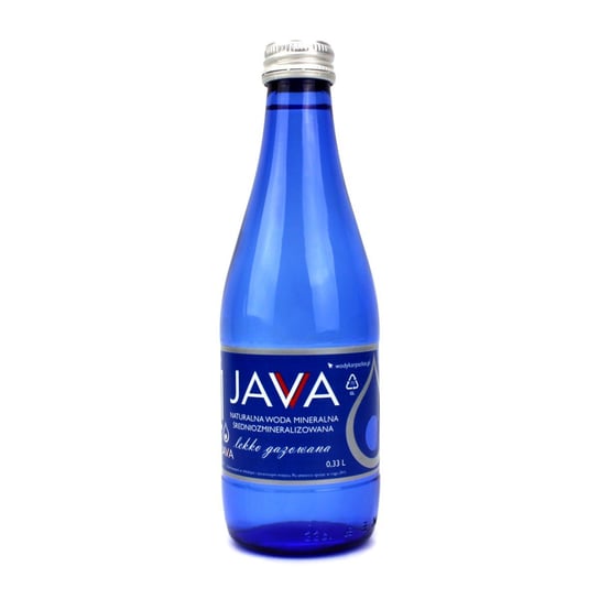 Naturalna Woda Mineralna Średniozmineralizowana Lekko Gazowana 330 Ml (Szkło) - Java Java