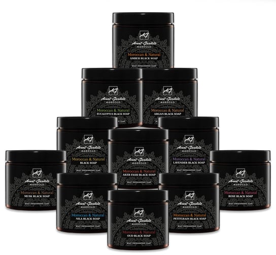 Naturalne Czarne mydło Savon Noir Ylang, 50 ml Avant Gardiste